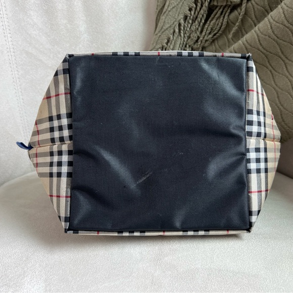 Burberry Blue Label Nova Check Mini Tote Nylon EUC - Picture 7 of 17